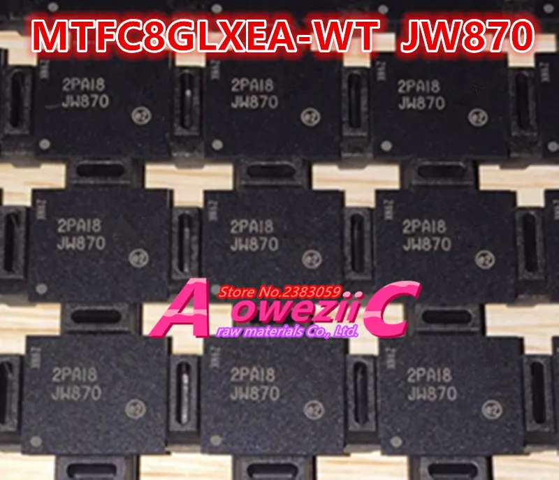 

Aoweziic 100% Новый оригинальный MTFC8GLXEA-WT JW870 MTFC8GLXEA MTFC2GMXEA-WT JW865 MTFC2GMXEA BGA чип памяти