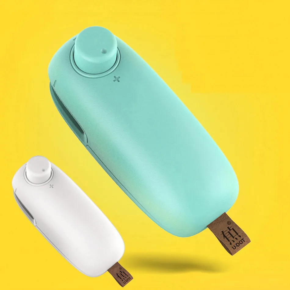 

F1Q Portable Heating Sealing Machine Mini Miniature Hand-press Food Packaging Bag Snack Machine Sealer