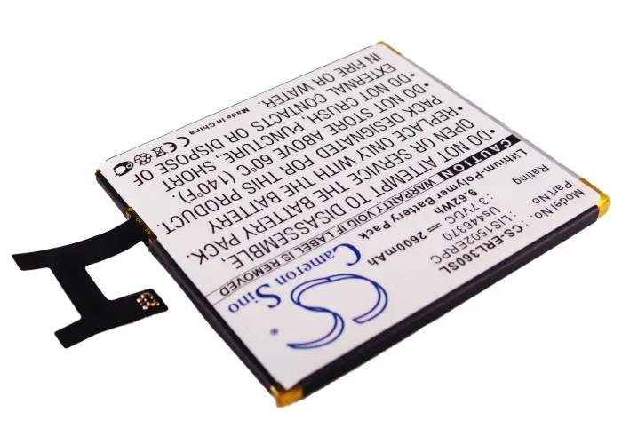 Cameron Sino 2600 мАч аккумулятор LIS1502ERPC для Sony Ericsson C2304 C6602 C6606 Fusion L36i S39c SO 02E Xperia C6603 Yuga|cameron