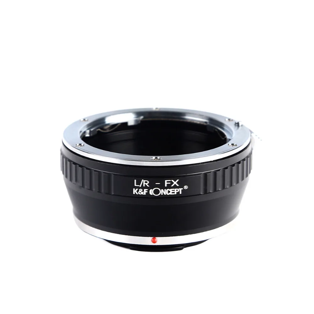 K&F CONCEPT Lens Mount Adapter for Leica R Mount Lens to Fujifilm FX Mount Camera Body Adapter Ring for Fujifilm FX Mount Camera lr fx leica r lens to fujifilm x pro1 mount adapter black