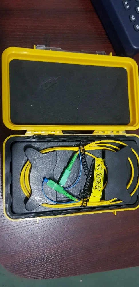 OTDR launch cable box катушка круг 1 км 1000 м 9/125 мкм 1310/1550 нм SM SC/PC-SC/PC