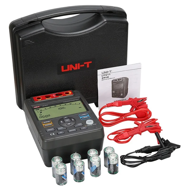Цифровой тестер сопротивления изоляции UNI-T UT511 1000V 10gohm вольтметр с автоматическим