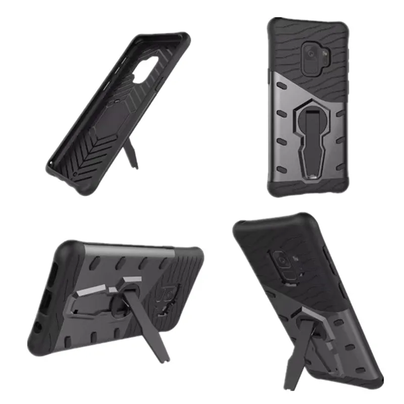 YNMIWEI Armour чехол для Samsung Galaxy S9/S9 Plus TPU противоударный телефона S9 360 Вращающийся