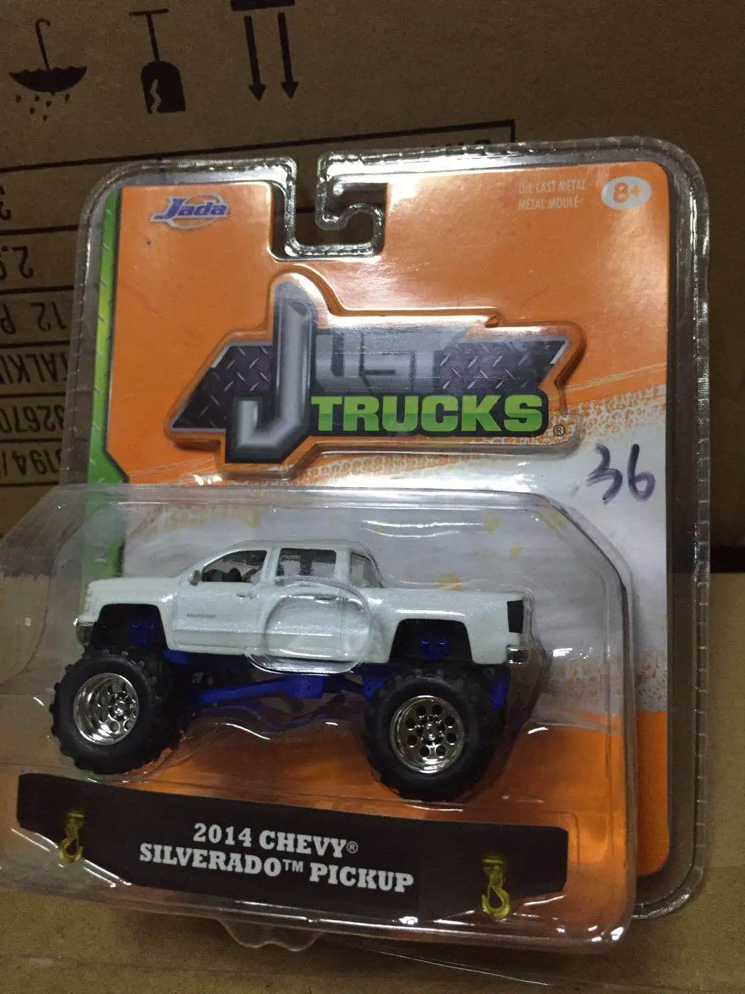 Игрушечный автомобиль Ja da 1:64 2014 Chevy Silverado игрушечный из сплава игрушки для детей
