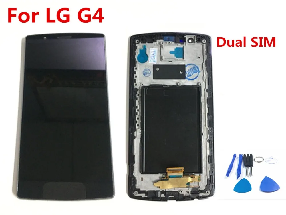 5 дюймовый ЖК-дисплей для LG G4 кодирующий преобразователь сенсорного экрана в