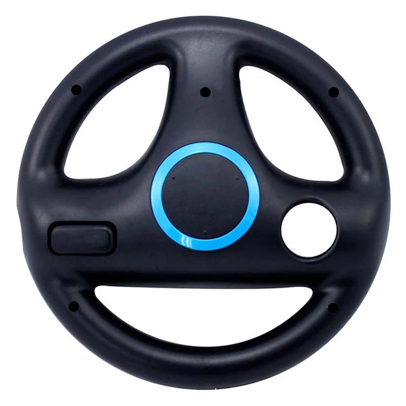 Новое пластиковое Рулевое колесо для Nintendo Wii Mario Kart Racing Games пульт дистанционного