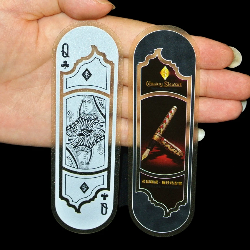 Специальная ручка формы овал Пластик покер игральных карт|plastic playing card|playing cardsplastic