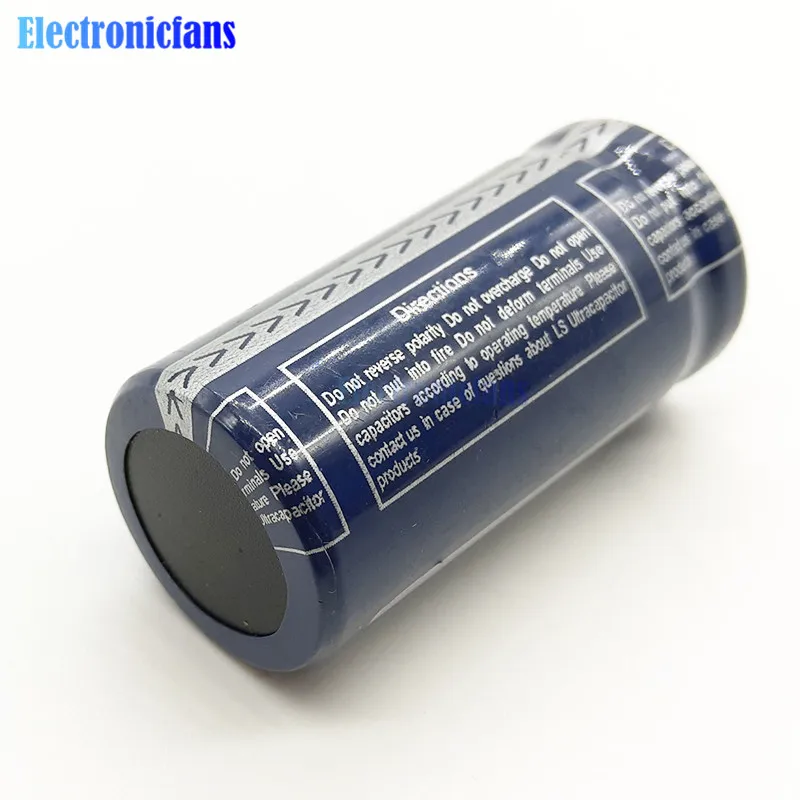 2 8 В 100F 45*22 мм супер фарад конденсатор низкая ESR высокая частота 2.8V100F 45x22 Ultracapacitor