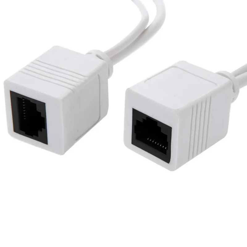 Кабель адаптер POE RJ45 инжектор Сплиттер Комплект экранированная лента пассивная мощность по Ethernet 12-48 В синтезатор сепаратор комбинер