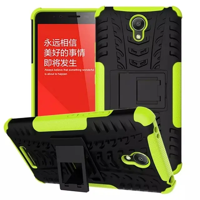 Fundas Carcasas Capinhas For Xiaomi Redmi Note 2 Cell Phone Cases Stander Back Cover Luxury Armor Hybrid Stand Case |