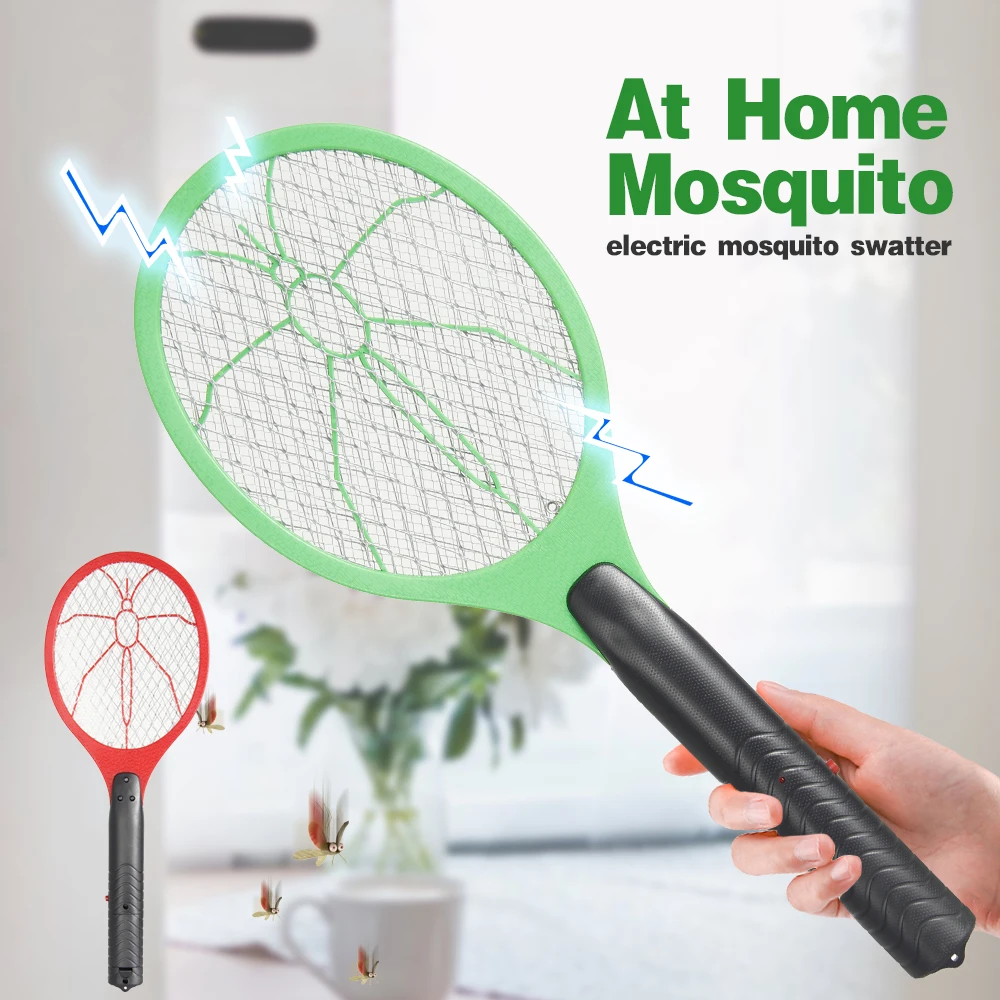 Электрический москитный убийца Swatter ракетка батарея для летучей мыши анти Жук