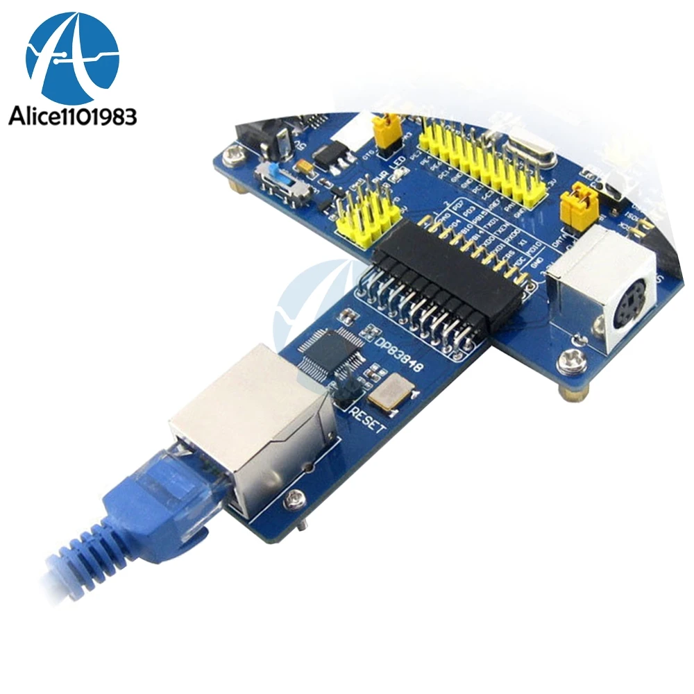 DP83848 Ethernet физический уровень трансивера RJ45 управления контроллер интерфейсная