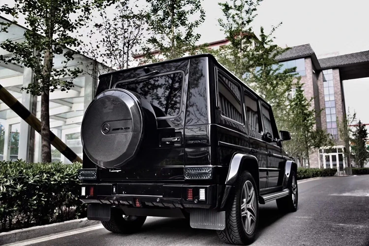 Для Mercedes Benz W463 G305 G500 G55 G65 2002- корпус из углеродного волокна Наборы запасное колесо крышка