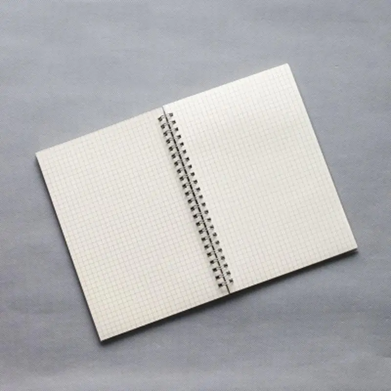 A4 B5 большой размер PP скраб Bullet Journal 5 мм точечный блокнот в сетку точечная бумага Блокнот Пользовательский логотип тетрадь для школы