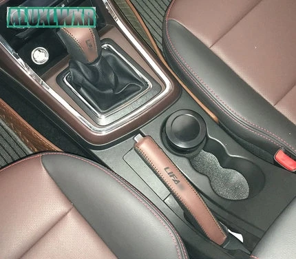 Автоматические и ручные воротники для переключения передач кожаная ручка