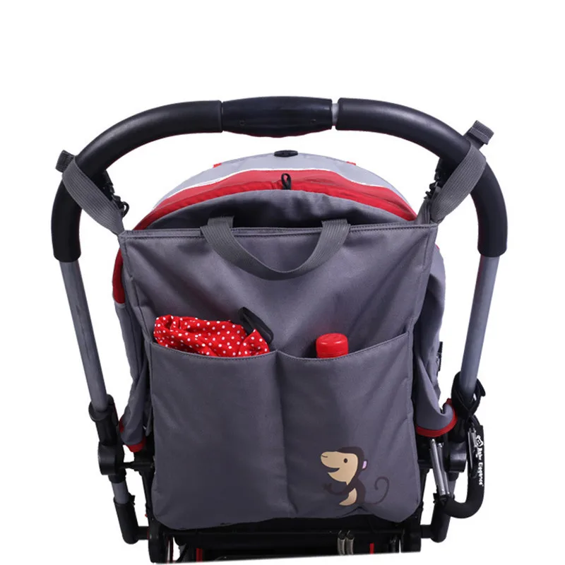 

Diaper Bag Baby Stroller Storage Bag Basket Travel Stroller Organizer Baby Changing Baby Stroller Accessories Hang Bag Mami Bag