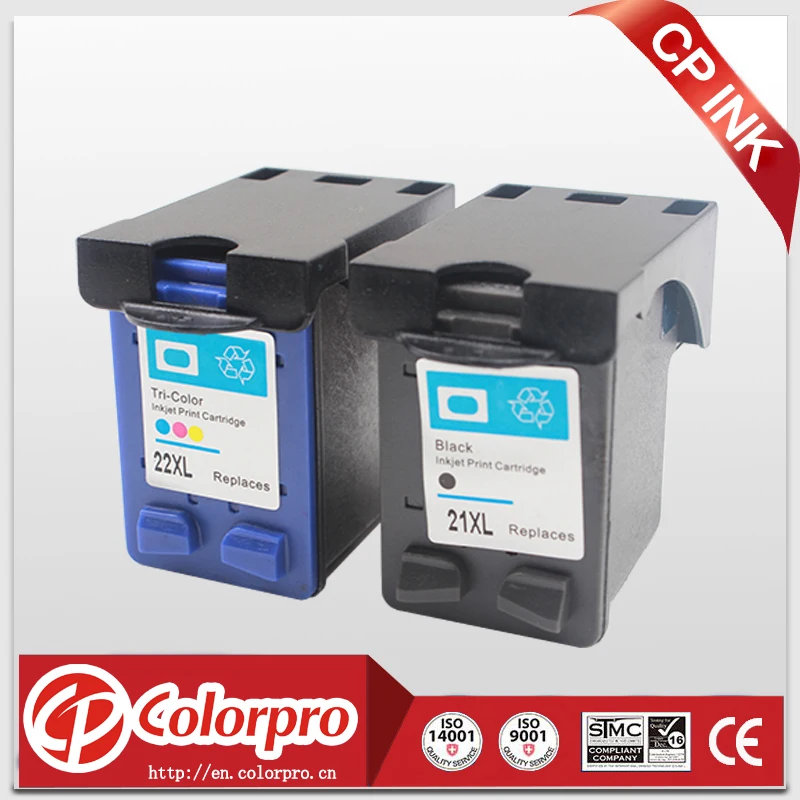 CP 2PK 21 22 Замена для HP21XL 22XL чернильный картридж HP Deskjet 3915 3920 3930v D1530 D1320 D1360 D1420 D1520 D2330