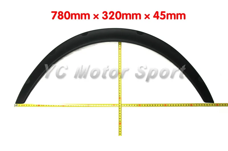 Автомобильные аксессуары АБС пластик накладка на крыло свод колеса 780 мм x 320 45 с