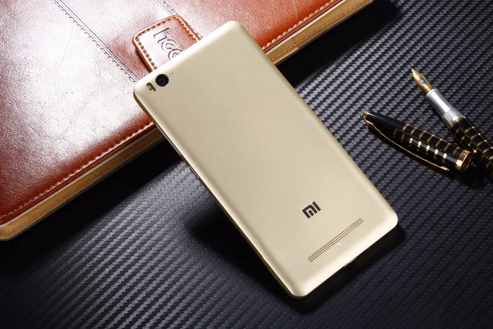 Оригинальный Стильный чехол для Xiaomi 4c Mi4c M4c задняя крышка аккумулятора + лоток