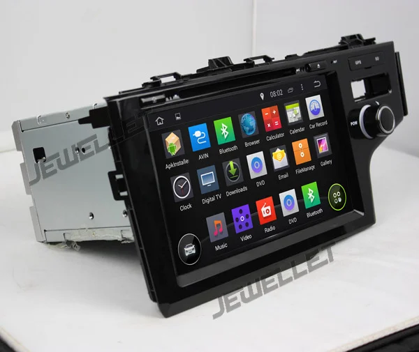 Восьмиядерный IPS экран Android 10 автомобильный DVD GPS Радио Навигация для Honda fit 2014-2016