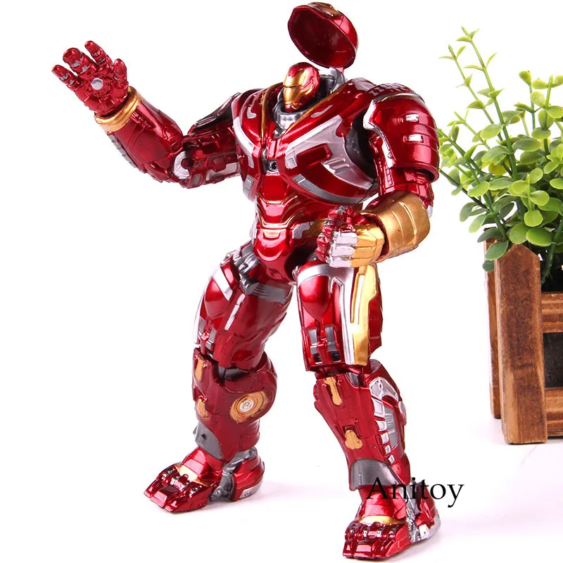 Marvel Hulkbuster Мстители эндгейм фигурка халкбастер Mark44 со светодиодный светильник ПВХ фигурка Коллекционная модель игрушки