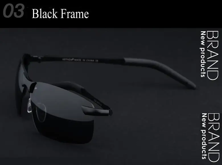 Мужские солнцезащитные очки с защитой от ультрафиолета 400 поляризованные для