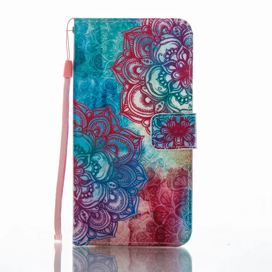 Fire Red Flowers Чехол DEEVOLPO для huawei Ascend P8Lite P8 LITE, силиконовый чехол с держателем и отделением для карт, чехол с рисунком, Fundas Coque Bag D03E - Цвет: Fire Red Flowers