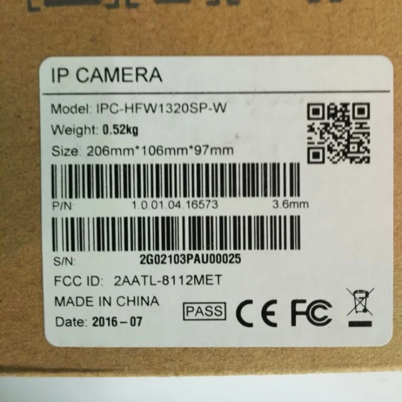 Dahua 3mp безопасности Камера IPC HFW1320S W IP Wi Fi easy4IP P2P функция p2p W|Камеры видеонаблюдения|