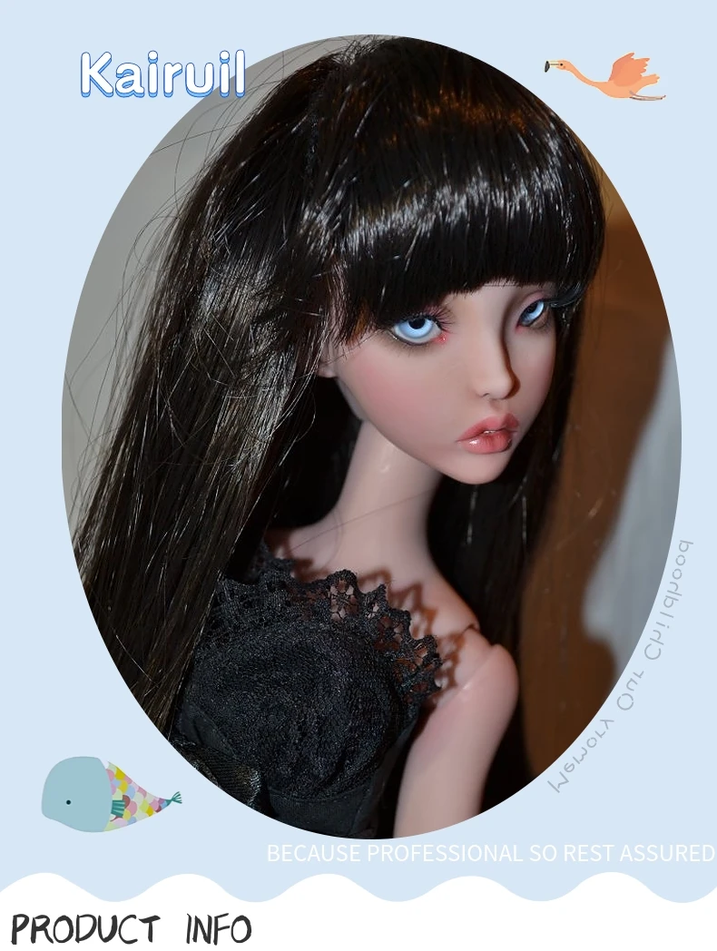 1/4 BJD Boneca Ellana Lune Corpo Modelo Meninas Brinquedos figulas de Alta Qualidade Loja de Olhos Livres Dom Resina Para O p
