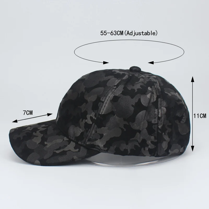 Камуфляжная кепка snapback из полиэстера камуфляжная бейсболка без вышивки Мужская