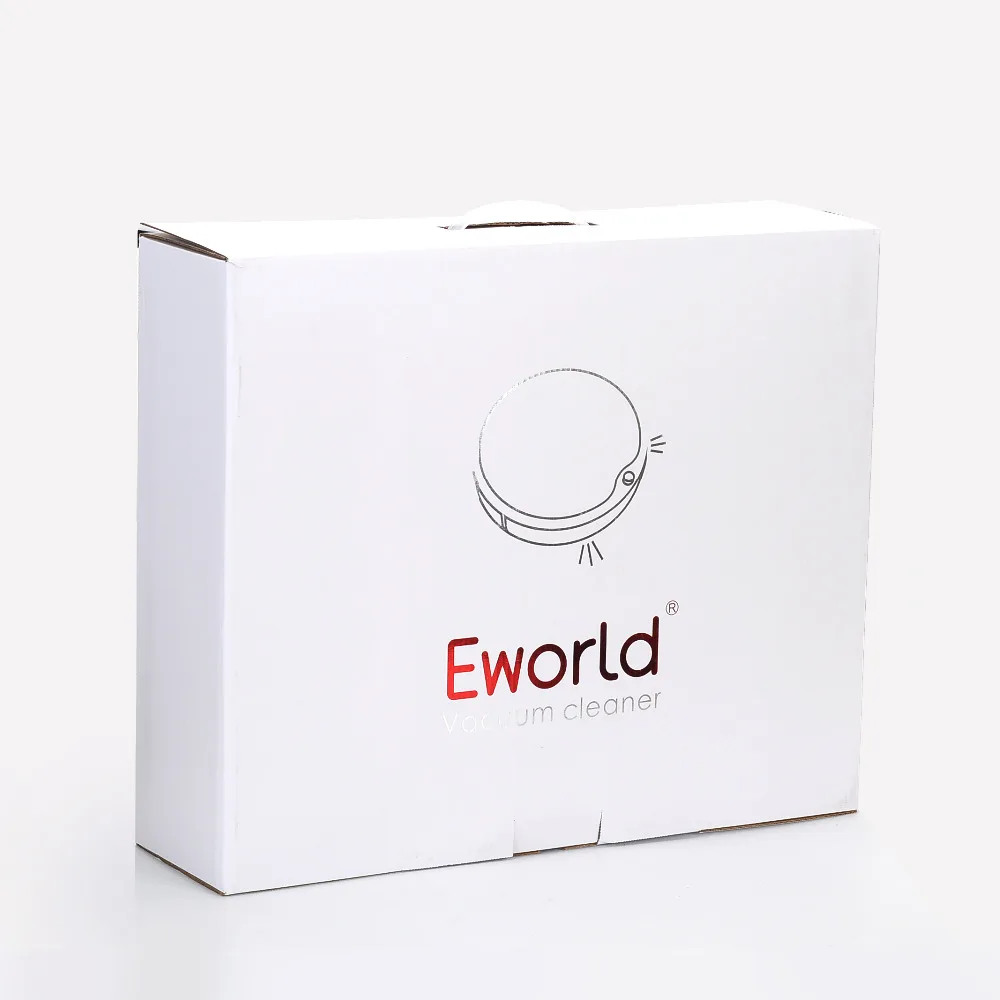 Робот пылесос Eworld M883 для сухой и влажной уборки 2 щетки сенсорный экран голосовые