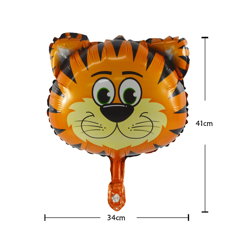 1 шт. Smiley Tigerbaby воздушные шары для душа с рисунком Amnimal новым годом и днем рождения