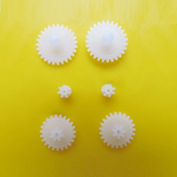 Мини-вертолет Syma S102 S102G R/C, 6 шт., как показано на изображении Шестерня для главного двигателя, запасные части для радиоуправляемых моделей