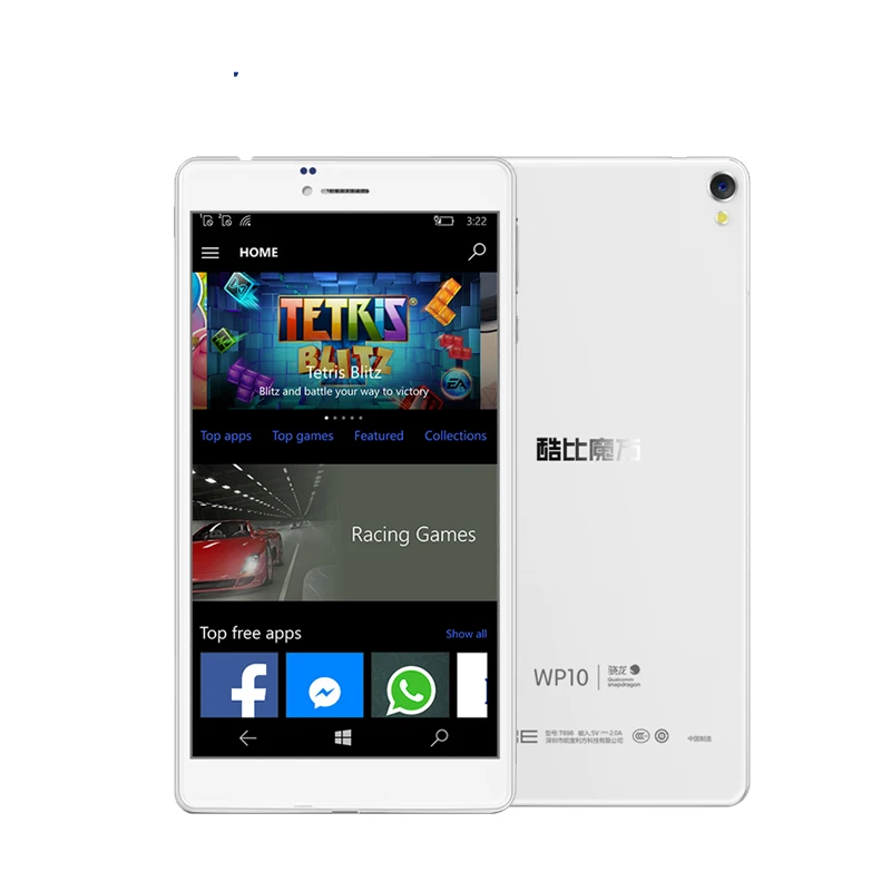 CUBE wp10 Оконные рамы Mobile 10 Phablet Планшеты PC смартфон msm8909 4 ядра 2 ГБ оперативной
