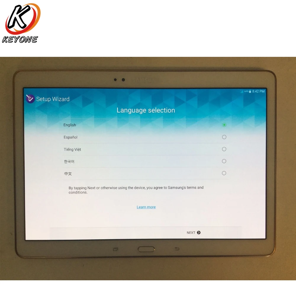 Оригинальный Новый samsung Galaxy Tab S T807V Verizon WI-FI 4G Tablet PC 10 5 дюймов 3 ГБ Оперативная