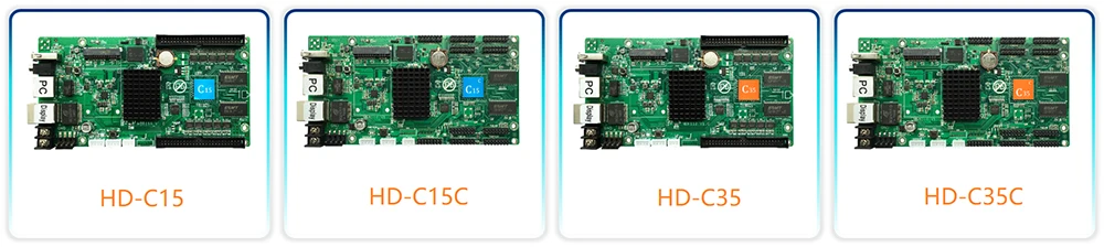 HUIDU C35/C35C/C35 wifi/C35C WIF RGB Asynch светодиодный блок управления(замена HD C30) поддерживает каскад R500/R501/R5018 приемная карта