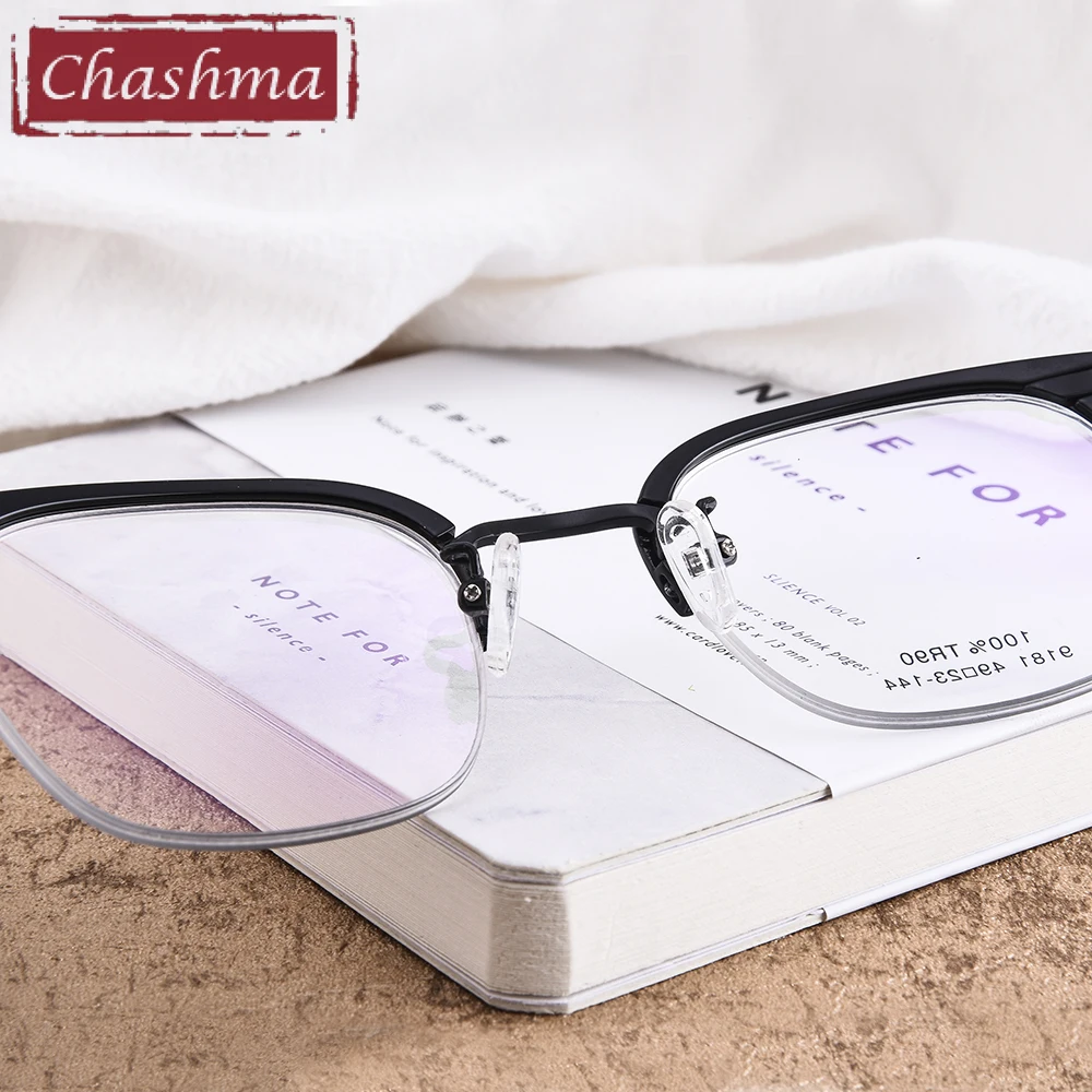 Брендовые дизайнерские очки Chashma качественные оптические оправы TR 90 для