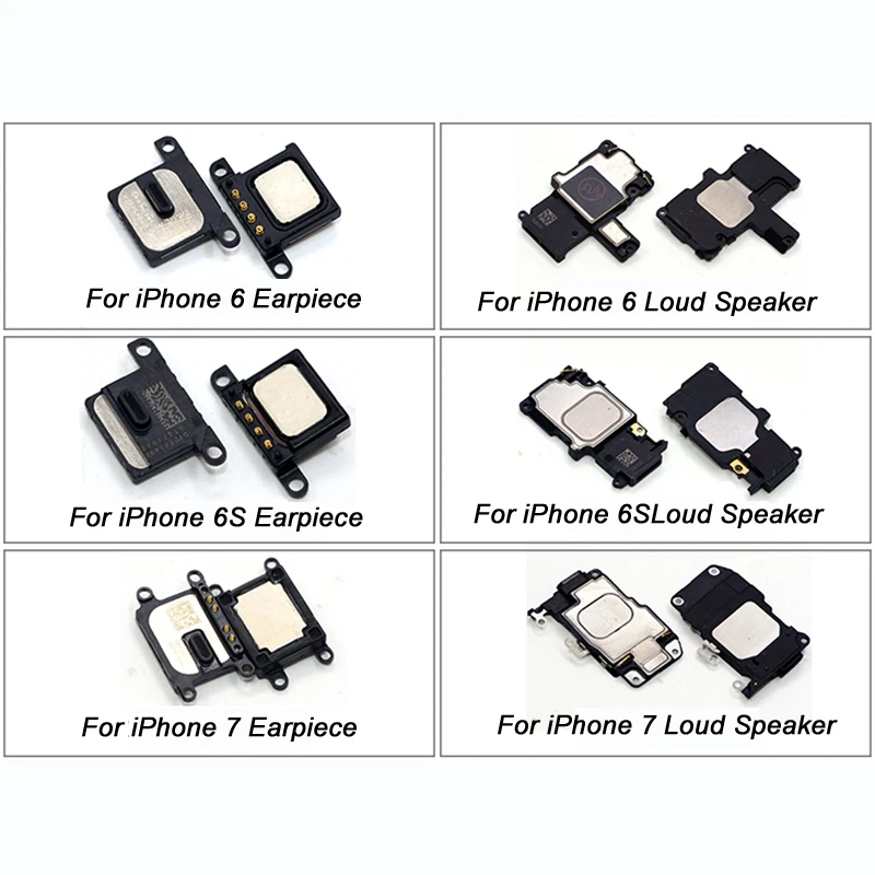 YKaiserin для iPhone 4 4S 5 5S 5SE 5C 6 7 8 / Plus динамик/громкий динамик + Кнопка громкости в сборе |
