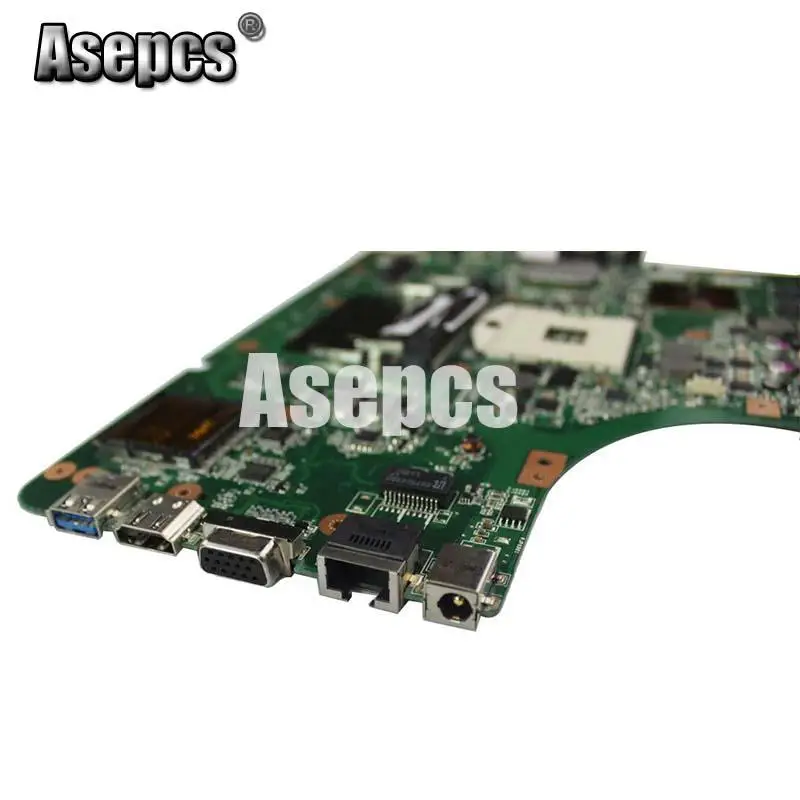 Asepcs K53SV материнская плата для ноутбука For Asus K53SM K53SC K53S K53SJ P53SJ A53SJ тест оригинальная