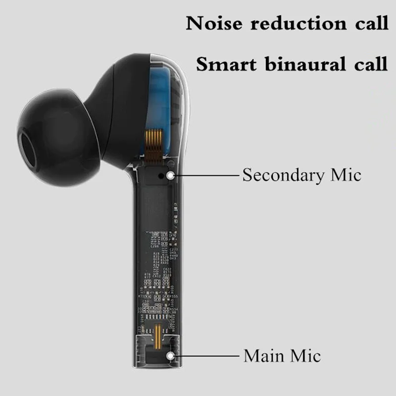 Оригинальная Беспроводная стереогарнитура huawei Honor FlyPods Lite ENC IP54, водонепроницаемая, автоматическая пауза, управление зарядкой Bluetooth 4,2
