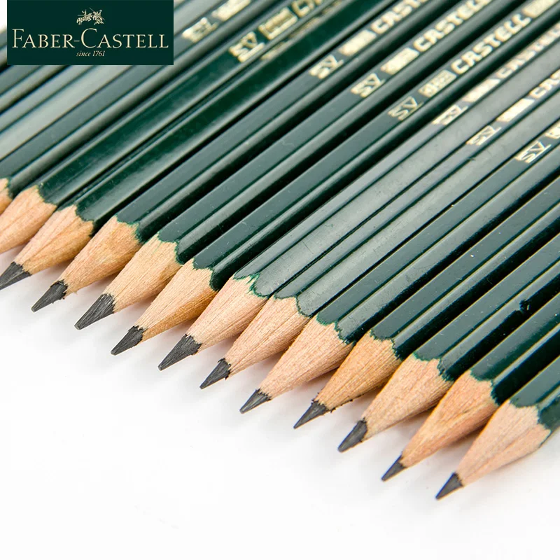 Faber-Castell 9000 карандашей 12/16 шт набор школьных карандашей графитовый карандаш для рисования и ручка для эскизов набор