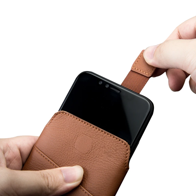 QIALINO кожаный чехол для iPhone XS роскошная сумка из натуральной кожи телефона iphone X