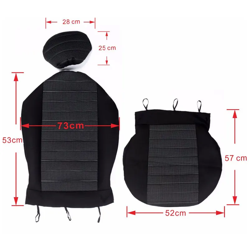 2 шт. универсальный чехол для автомобильных сидений авто чехлы nissan JUKE пинает лист