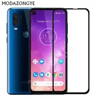 Для Moto One Vision закаленное стекло для Motorola MOTO One Vision OneVision XT1970 защитное стекло полное покрытие пленка