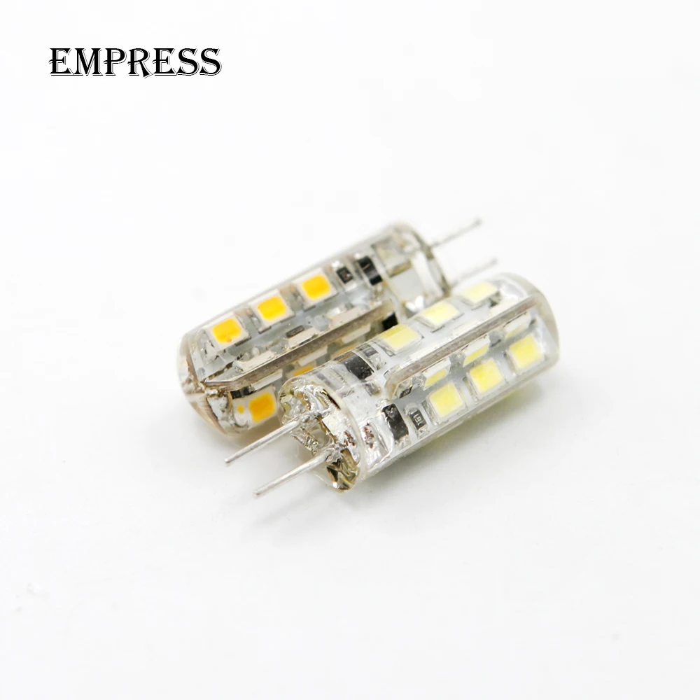 10 шт Led G4 лампы 220 V светодиодные лампочки AC DC 12 W 6 SMD 2835 3014 прожектор 360 Угол луча