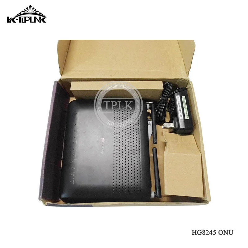 10 шт./Лот Оптовая Продажа Hua Wei HG8245 4FE/4GE + 2 порта Голос WIFI EPON ONU ONT модем