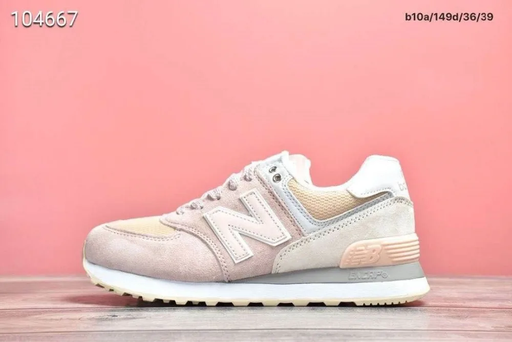 New Balance Top Pig Eight ретро кроссовки женские, дышащие Wl574esb уличная спортивная обувь кроссовки европейские размеры 36-39