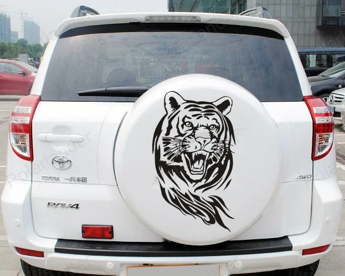 Лидер продаж новый дизайн 60 см большой размер тигр крышка двигателя автомобиля