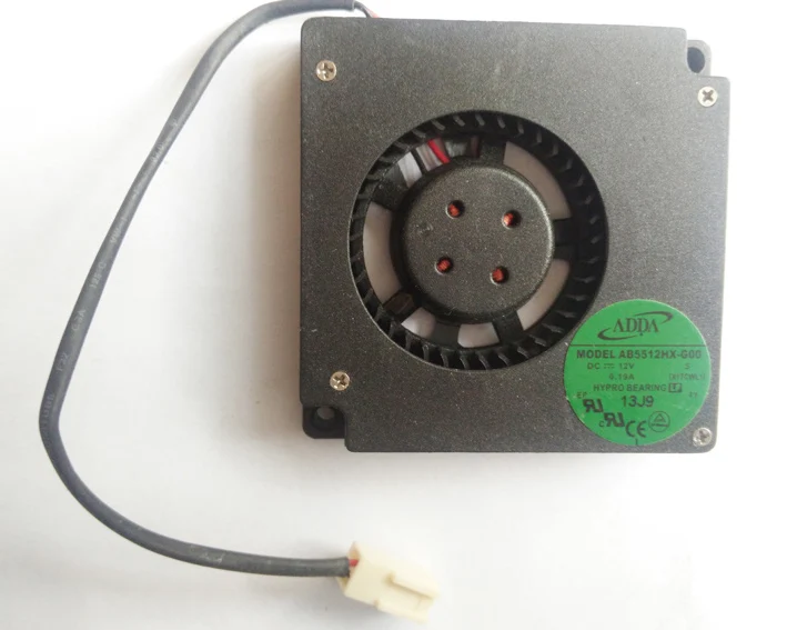 Для ADDA AB5512HX G00 DC 12V 0.19A 5 см 2 шт/комплект провода воздуходувка Сервер вентилятор