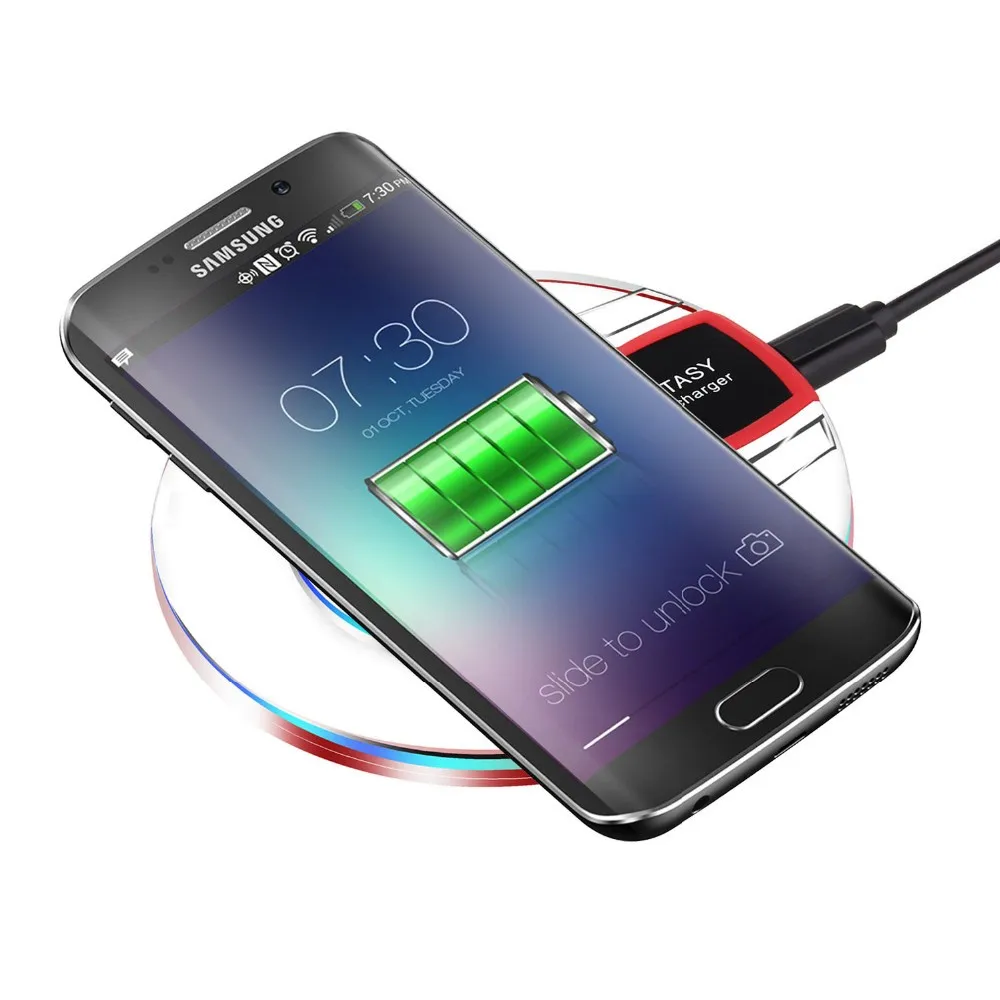 Мини Qi Беспроводное зарядное устройство USB зарядка Pad для Nokia Lumia 928 и 920 Google LG Nexus 4